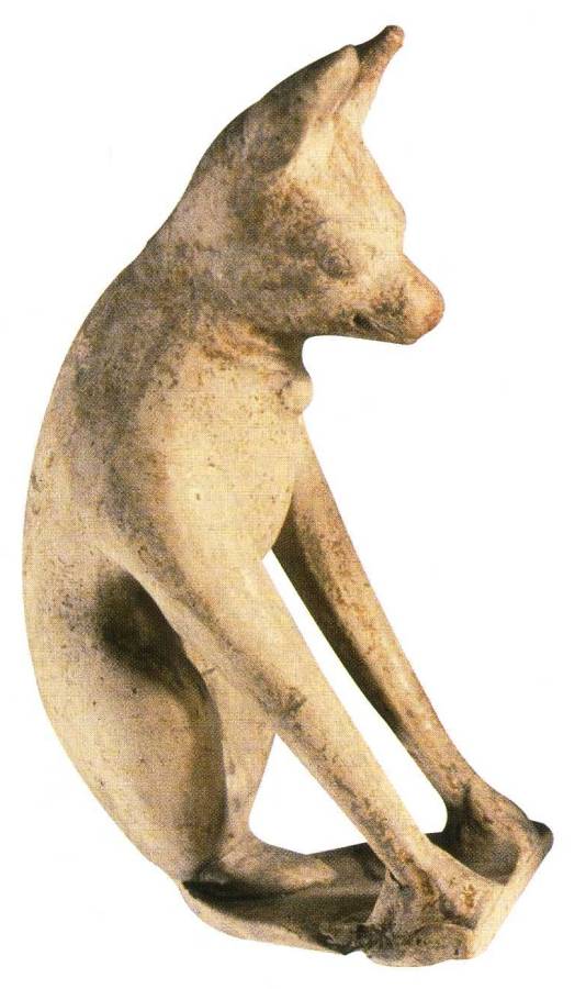 statuette terre cuite