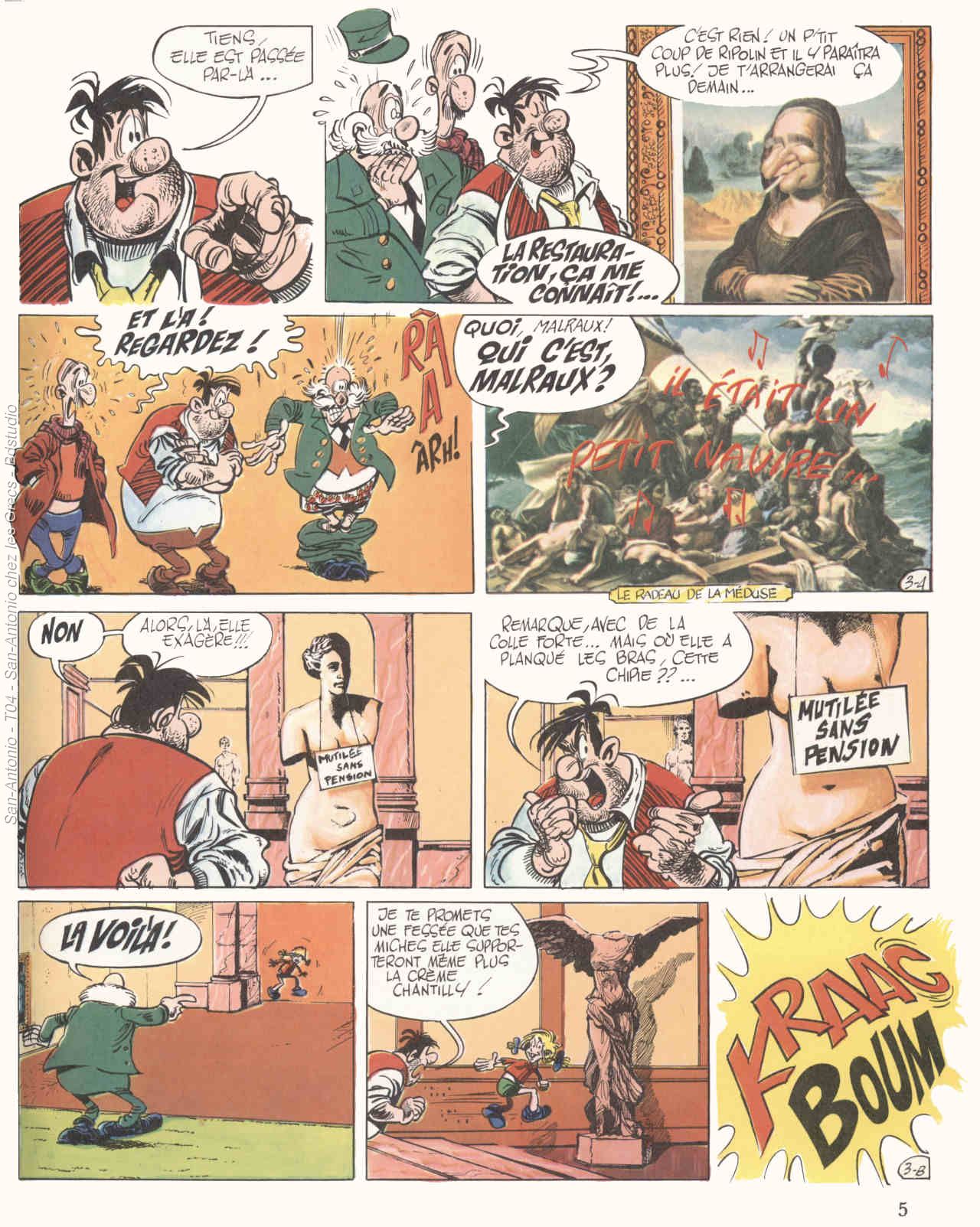 Les personnages de san