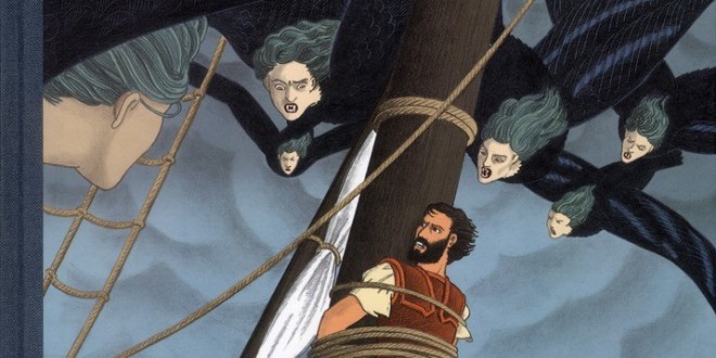 La rencontre d'ulysse et calypso
