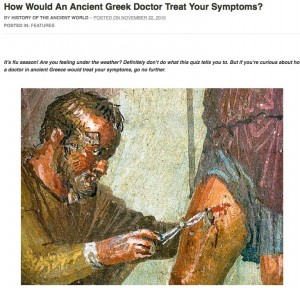 Test : Quels traitements un médecin grec prescrirait-il face à vos symptômes ?