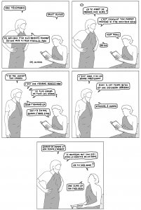 Page BD Dialogues : Rions avec l'histoire !
