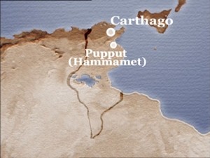 Hammamet au temps des Romains