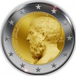 la Grèce édite une pièce de 2€ avec portrait de Platon