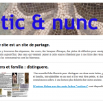 Tic et Nunc