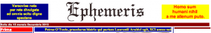 Ephemeris: Nuntii Latini Universi (Finlande)