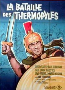 La bataille des Thermopyles