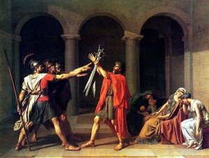 Le serment des Horaces - David - 1785