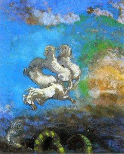 Le char d'Apollon - Odilon Redon