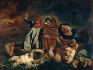 Dante et Virgile aux enfers - Eugène Delacroix