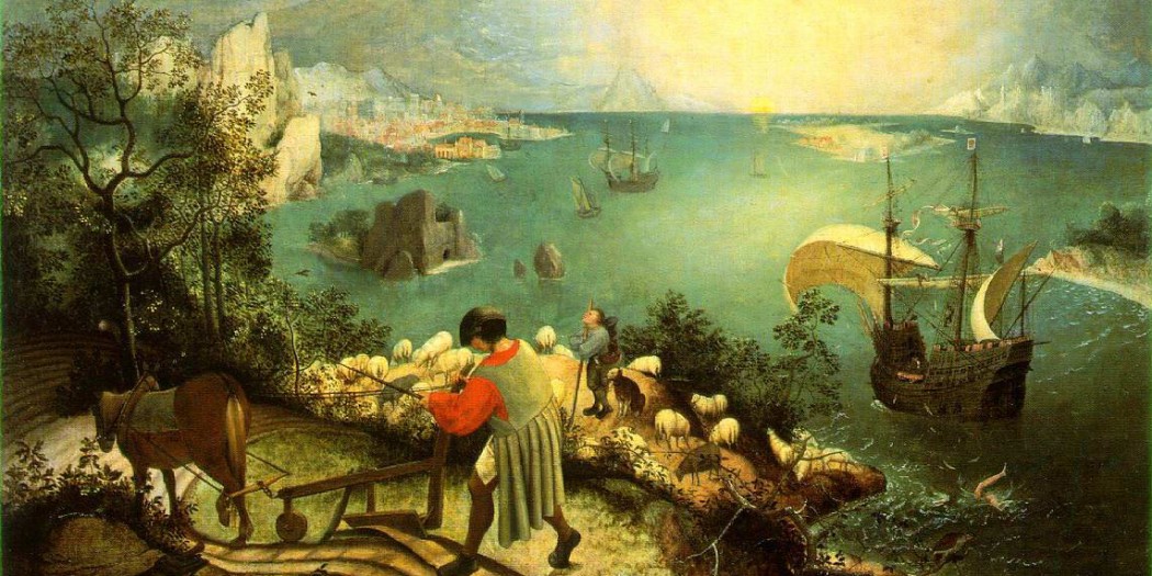 La chute d´Icare Bruegel L´ancien Arrête ton char La chute d´Icare Bruegel L´ancien Arrête ton char