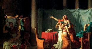 Les licteurs rapportent à  Brutus les corps de ses fils - David