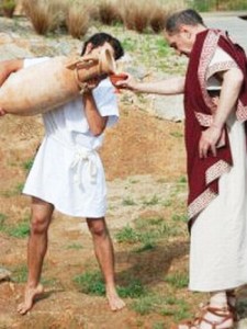 ESPAGNE - Cella vinaria, exploitation viticole antique, de Teià  (Catalogne)