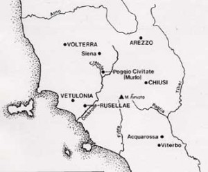 Les cités étrusques