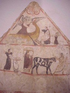 Paestum : les tombes lucaniennes