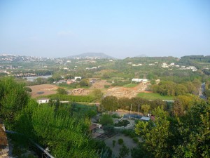 Cumes : la ville basse