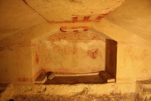 Nécropole de Monterozzi (Tarquinia) : tombe Mauro Cristofani
