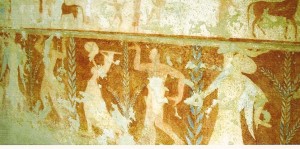 Nécropole de Monterozzi (Tarquinia) : tombe des Biges