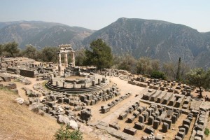 Le sanctuaire et l´oracle d´Apollon à DELPHES