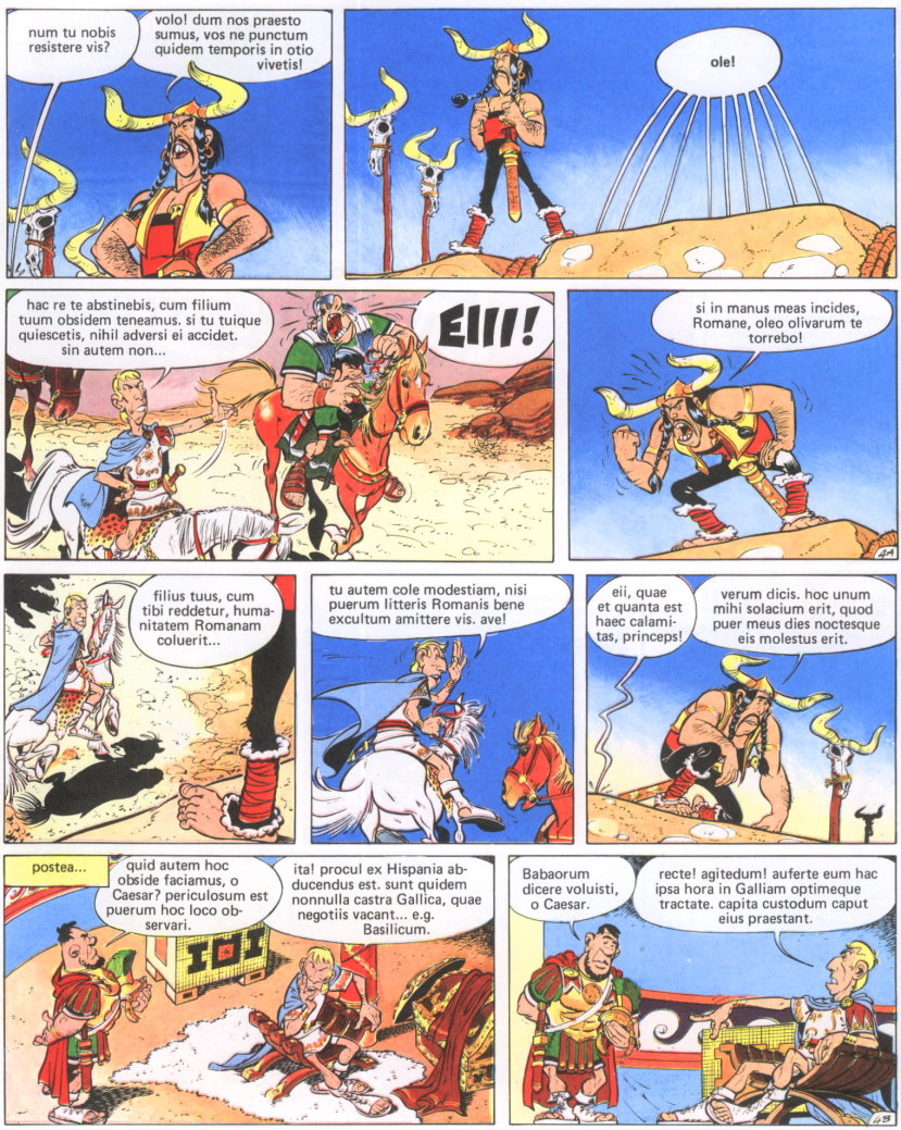 Asterix Gallus 14 Asterix in Hispania Arrête ton char