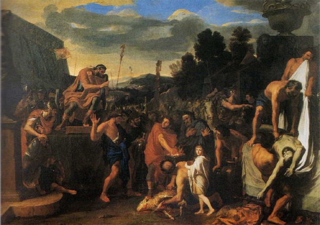 Les héros de la République romaine dans la peinture – Arrête ton char