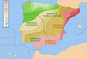 La conquête de l'Hispanie par les Romains