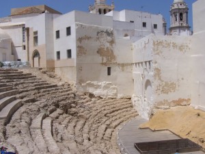 Le théâtre de Gadès / Cadix (Andalousie > Espagne)