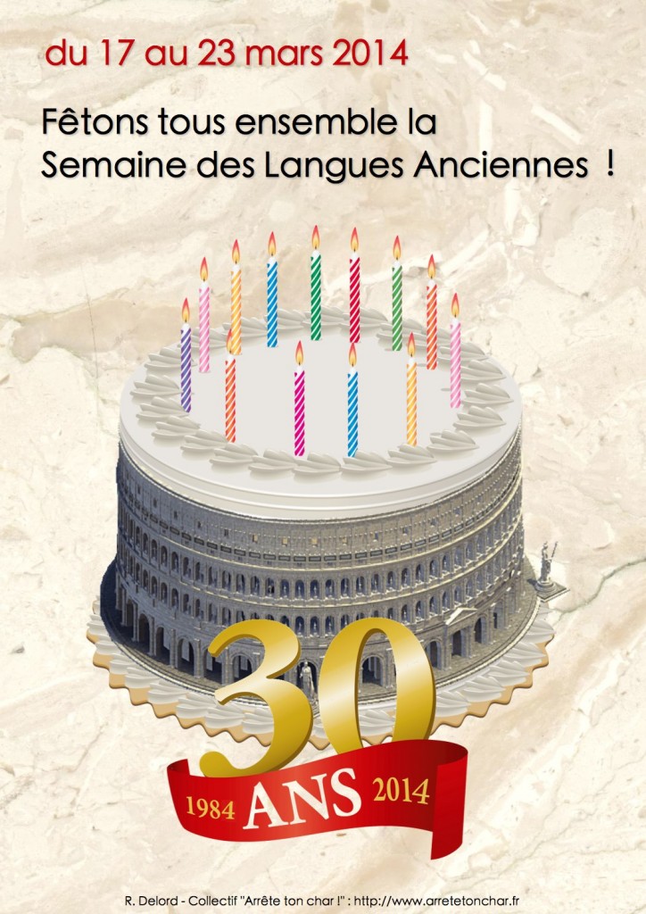 Affiche semaine Langues Anciennes 2014 - SMALL