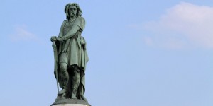 Sur le site d'Alésia, la statue de Vercingétorix classée monument historique