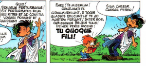 Jules et Bill : la mort de Jules César en BD (Boule et Bill)