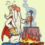 le dimanche indo-européen: m-moi, b-bu? M-mais j-je r-reviens d-d'un c-c-col.. colloque!!??