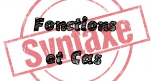 Parcours de révision : Fonctions et Cas