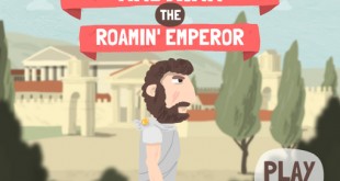 Hadrien, empereur voyageur : un très joli serious game (en anglais)