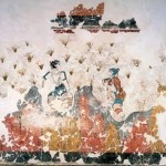 Couleurs dans la Grèce antique : Crête et Santorin