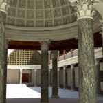 Le temple de Vesta et de la maison des Vestales – Travaux d’Unicaen