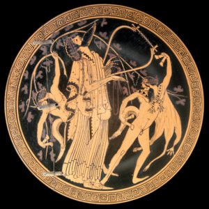 Agathos daimōn en contexte dionysiaque