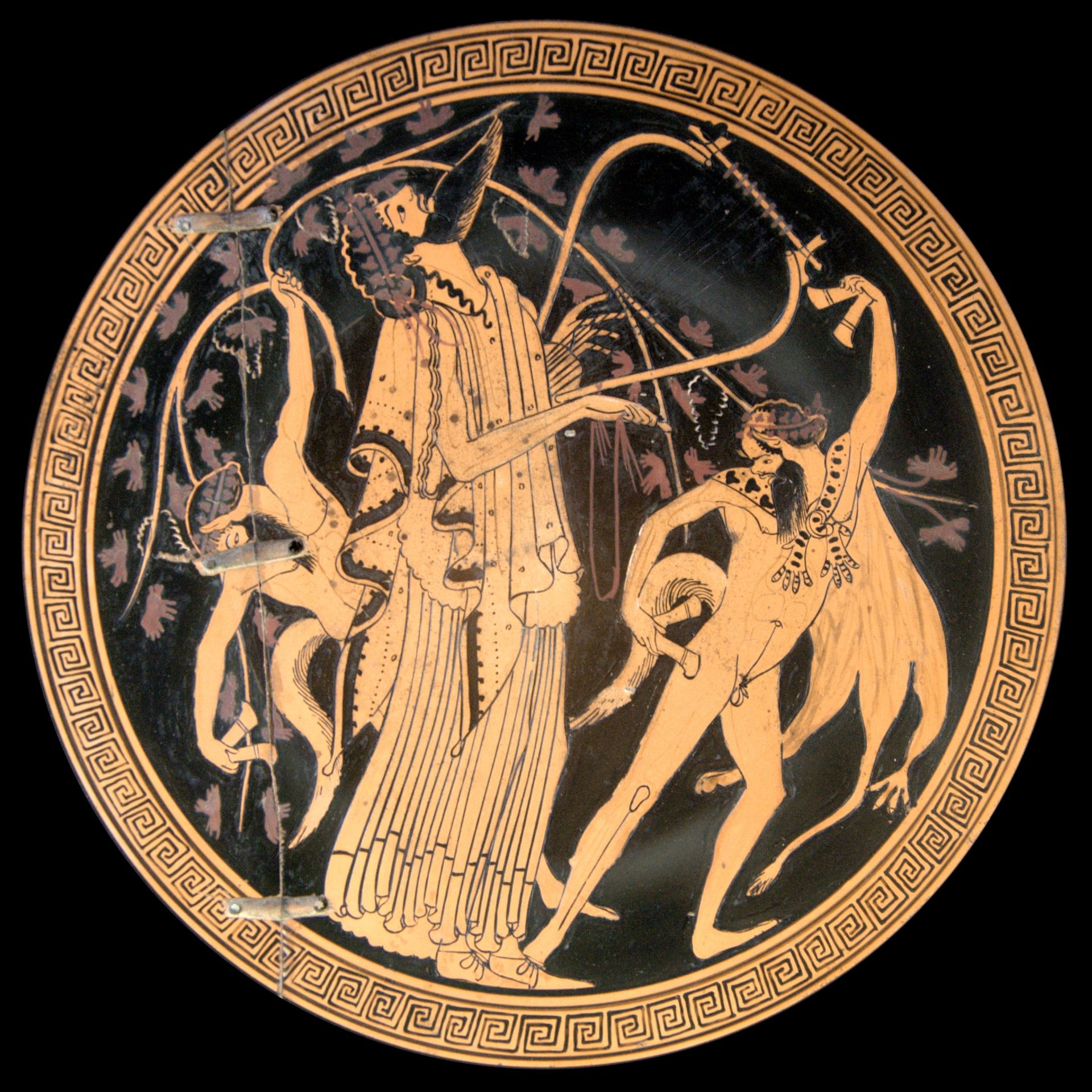 Agathos daimōn en contexte dionysiaque