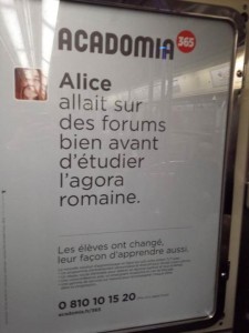 (2014) Acadomia : une publicité bien douteuse...