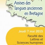 Compte-Rendu : Assises des langues anciennes en Bretagne, 7 mai 2015