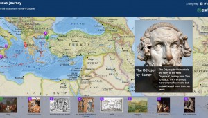 Carte interactive : le voyage d’Ulysse