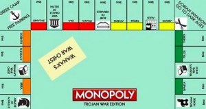 Une petite partie de monopoly « Guerre de Troie » ?