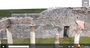 Balade virtuelle dans la villa Diomède à Pompéi