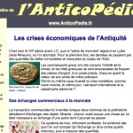 Anticopédie / newsletter #30 : Les crises économiques de l’Antiquité