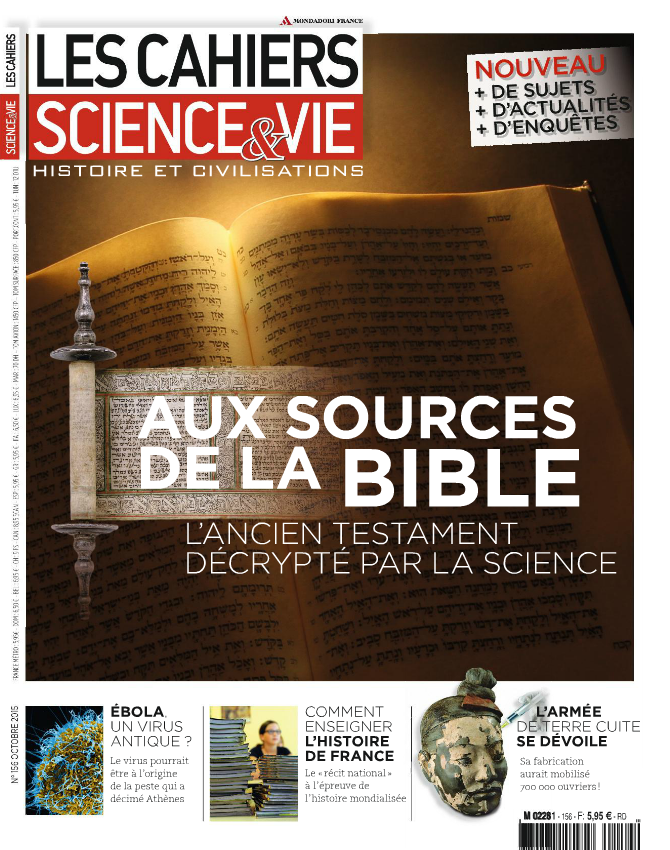 cahiers sciences et vie bible