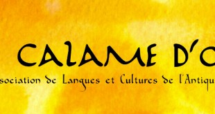 Lancement du concours "Le Calame d'Or, pour collégiens latinistes"