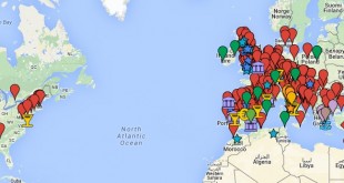 Carte Interactive / la carte des musées sur le monde antique