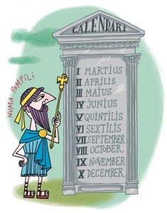 Cavallfort (magazine catalan) / Trois illustrations de LLUÏSOT pour comprendre les curiosités de notre calendrier