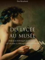 Du Lycée au Musée : théorie poétique et critique littéraire à l'époque hellénistique