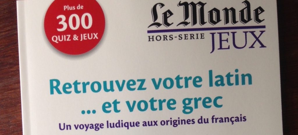 Journal Le Monde En 2016. Retrouvez Les Mots Manquants