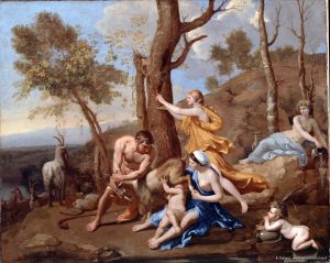 HDA - Nicolas POUSSIN, L'enfance de Jupiter (1636-1637)