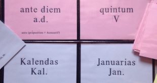 Un calendrier romain pédagogique